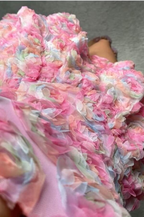 Flower Pink Dress - Image 2