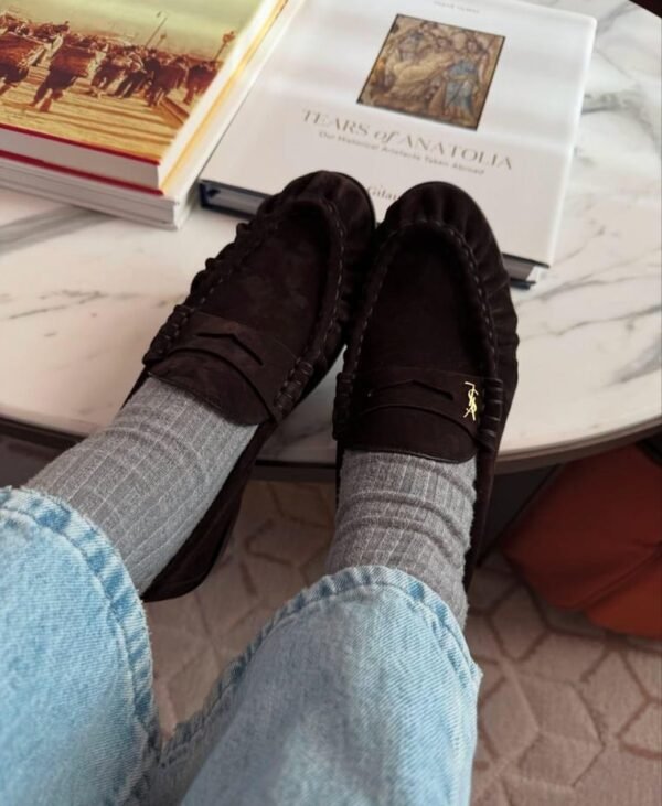 YSL Suede Loafer - Image 2
