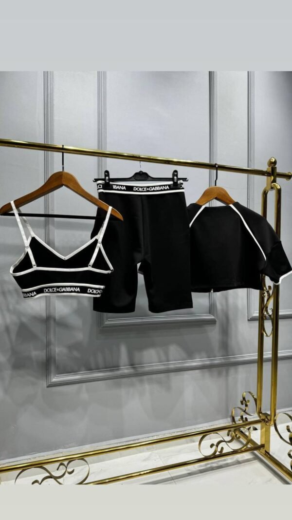 DOLCE GABBANA TRIPLE TIGHTS SUIT - Image 5