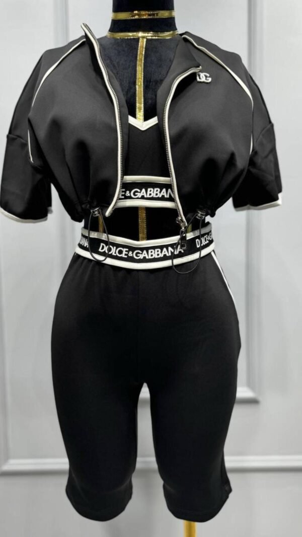 DOLCE GABBANA TRIPLE TIGHTS SUIT
