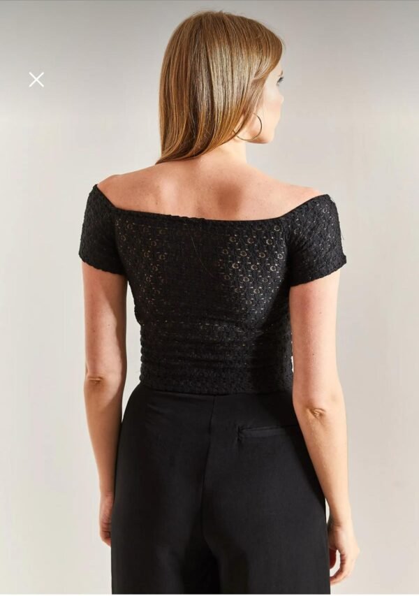 Lace Detail Crop - Image 7