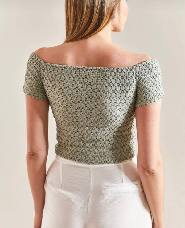 Lace Detail Crop - Image 3
