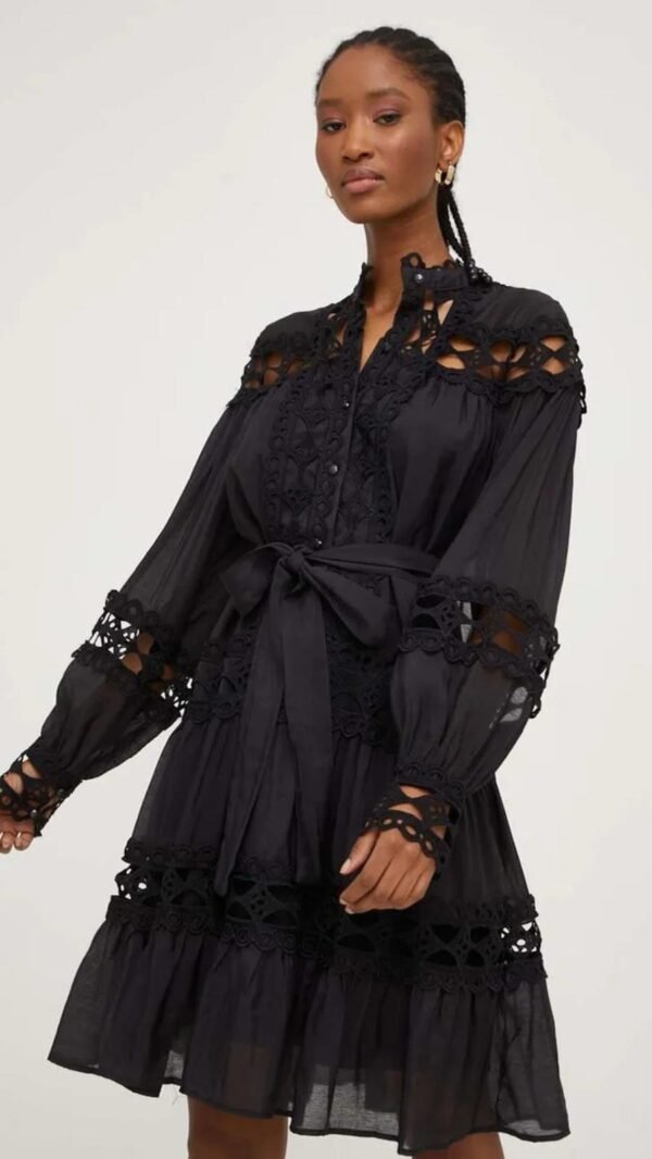ZIMMERMAN LACE DETAIL DRESS - Image 4