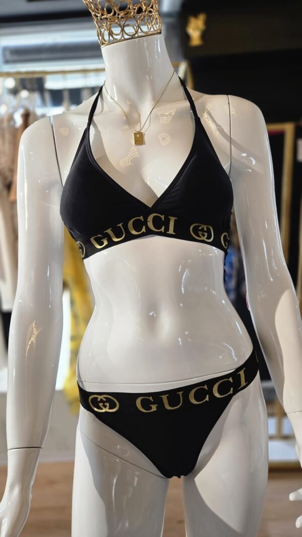 Gucci Black Bikini - Image 2