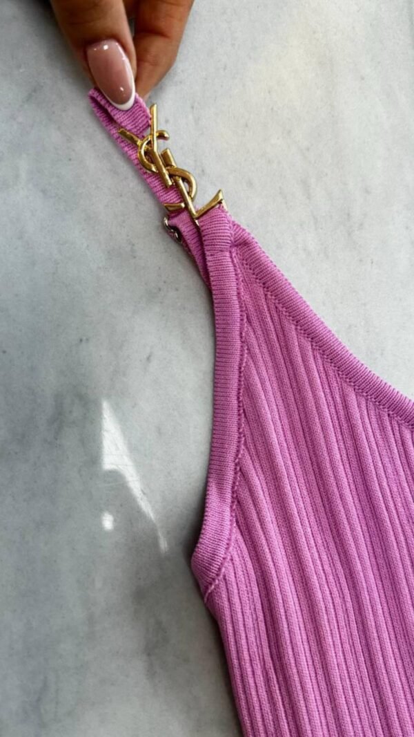 YSL Knitted Long Dress - Image 4