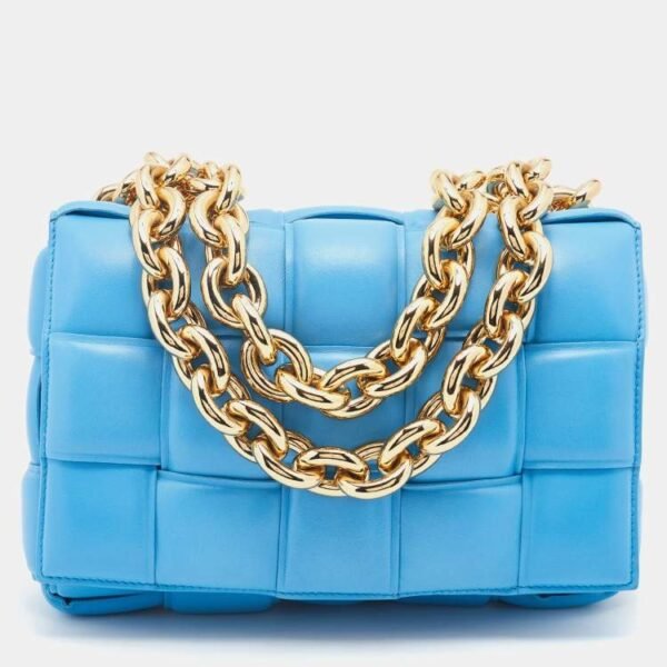Bottega Veneta Chain Shoulder Bag - Image 3