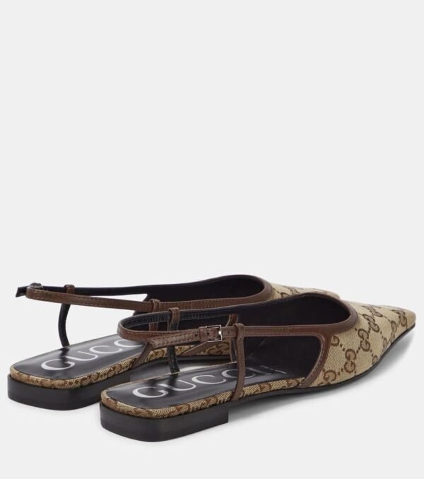 Gucci Slingback Ballet Flats - Image 2