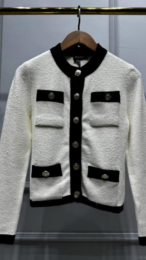 Balmain Elegant Skirt Jacket Set - Image 2