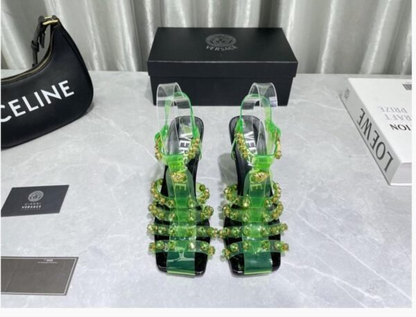 Versace Jelly Color Heels - Image 6