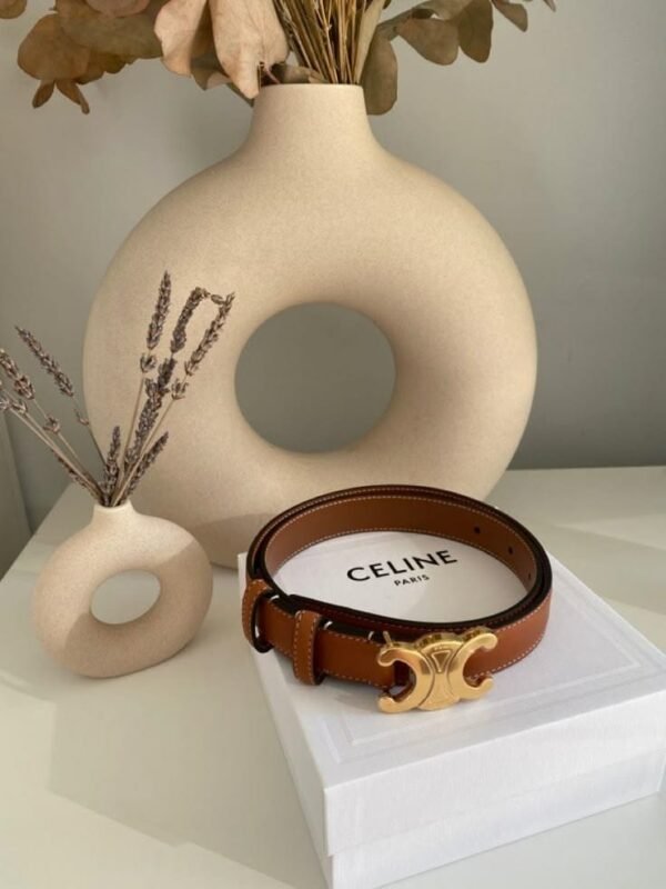 Celine Leather Belt - Image 3