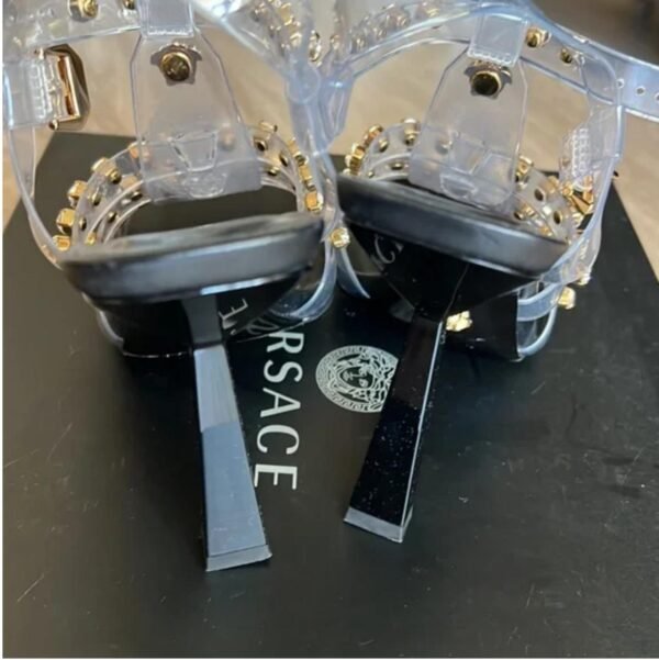 Versace Jelly Color Heels - Image 4