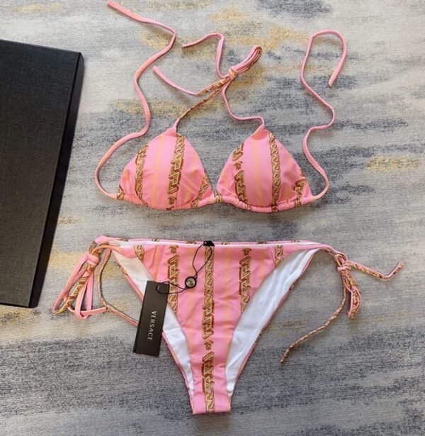 Versace Chain Print Bikini