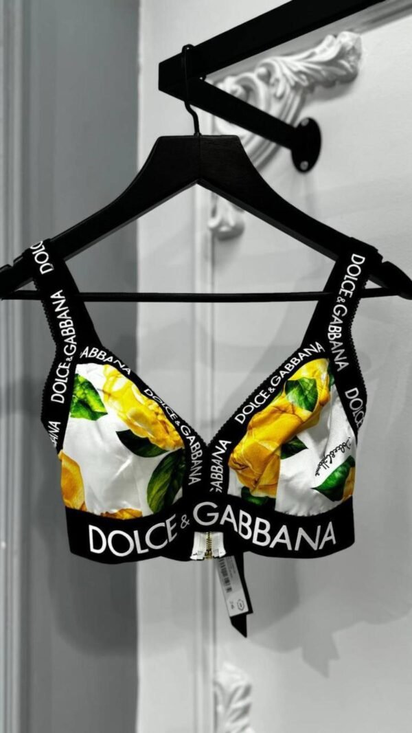 Dolce Gabbana Floral Print Satin Set - Image 4