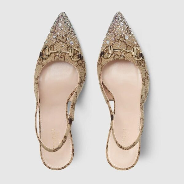 Gucci Rhinestone Heels - Image 2