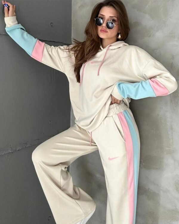 Nike Beige Tracksuit Set