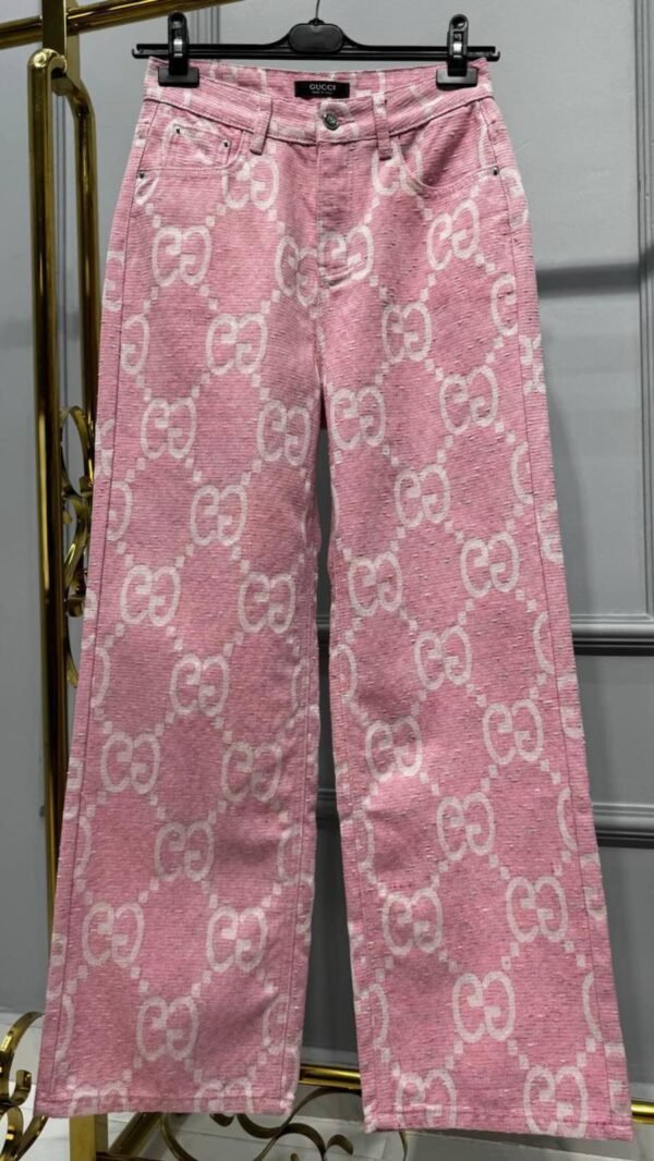 Gucci Logo Jeans - Image 3