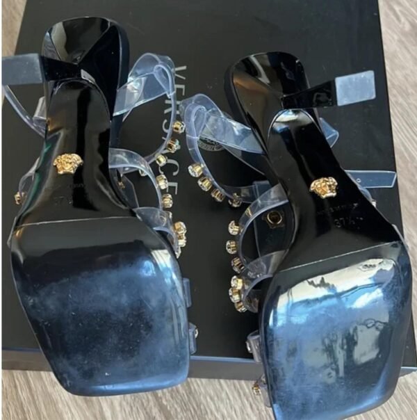 Versace Jelly Color Heels - Image 5