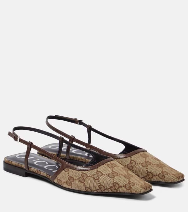 Gucci Slingback Ballet Flats