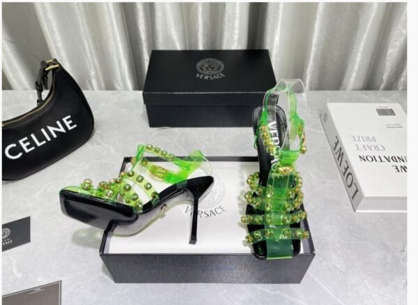 Versace Jelly Color Heels - Image 7