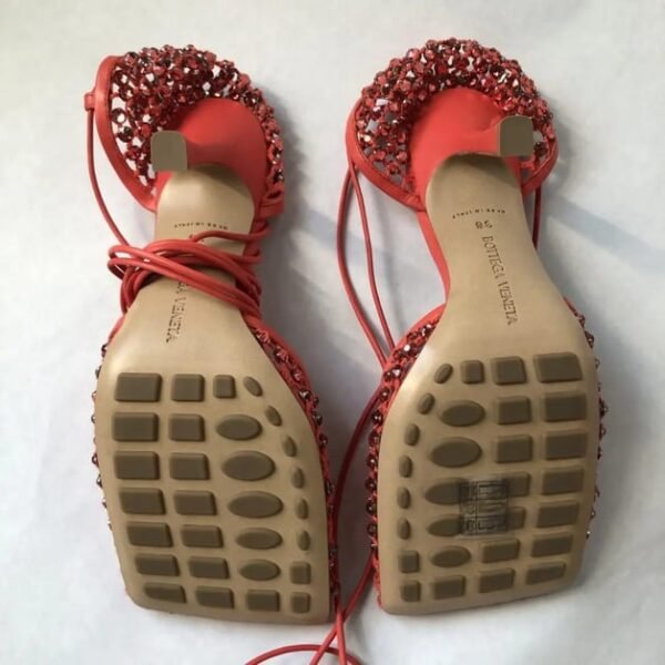 Bottega Veneta Rhinestone Heels - Image 4