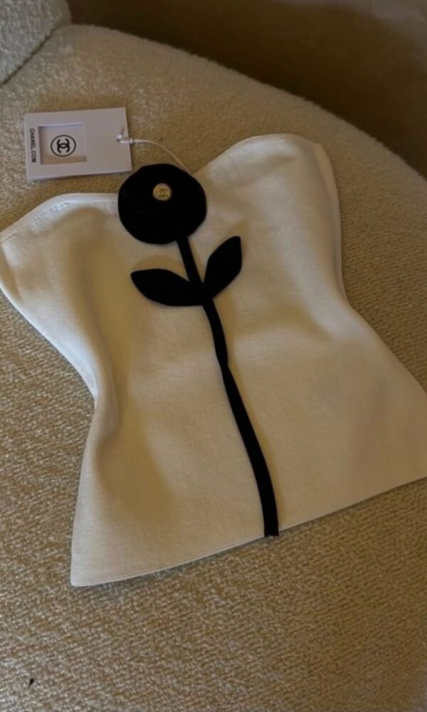 Chanel Strapless Crop