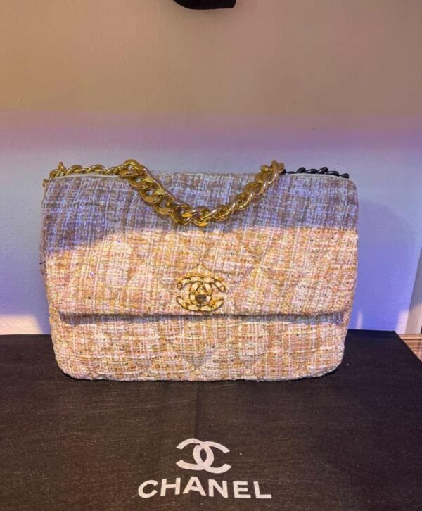 Chanel Tweed Handbag