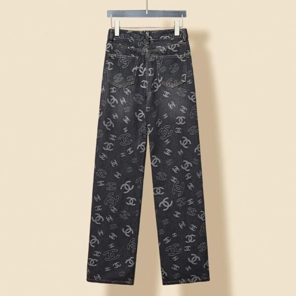 Chanel Black Jeans - Image 2