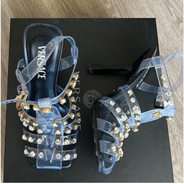 Versace Jelly Color Heels - Image 3