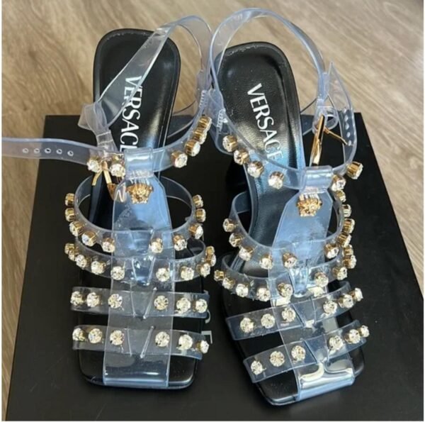 Versace Jelly Color Heels - Image 2