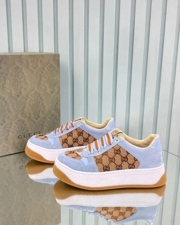 Gucci Blue Sneakers - Image 3