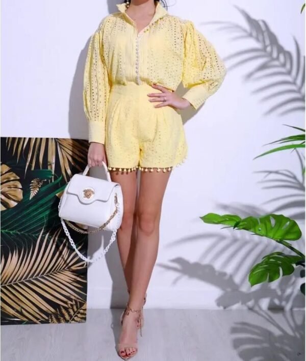 Zimmermann Yellow Linen Set