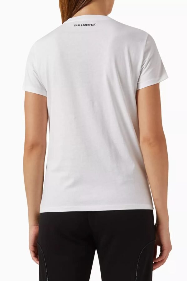 Karl Lagerfeld Rhinestone T-Shirt - Image 3