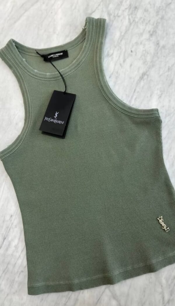 YSL Khaki Tank Top