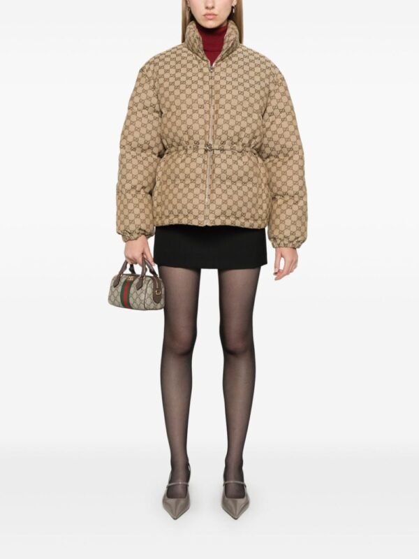 Gucci GG Canvas Bomber Jacket - Image 2