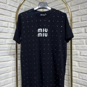 Miu Miu Rhinestone T-Shirt