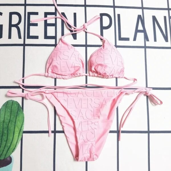 Versace Pink Bikini - Image 2