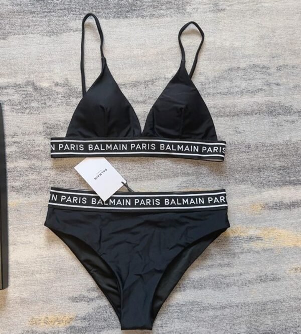 Balmain Black Bikini