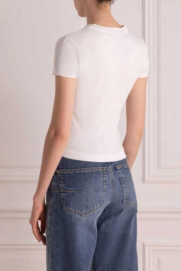 Dolce Gabbana White T-Shirt - Image 3