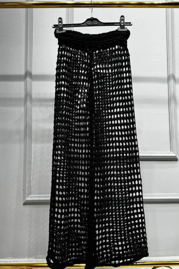 Celine Crochet Net Pants - Image 4