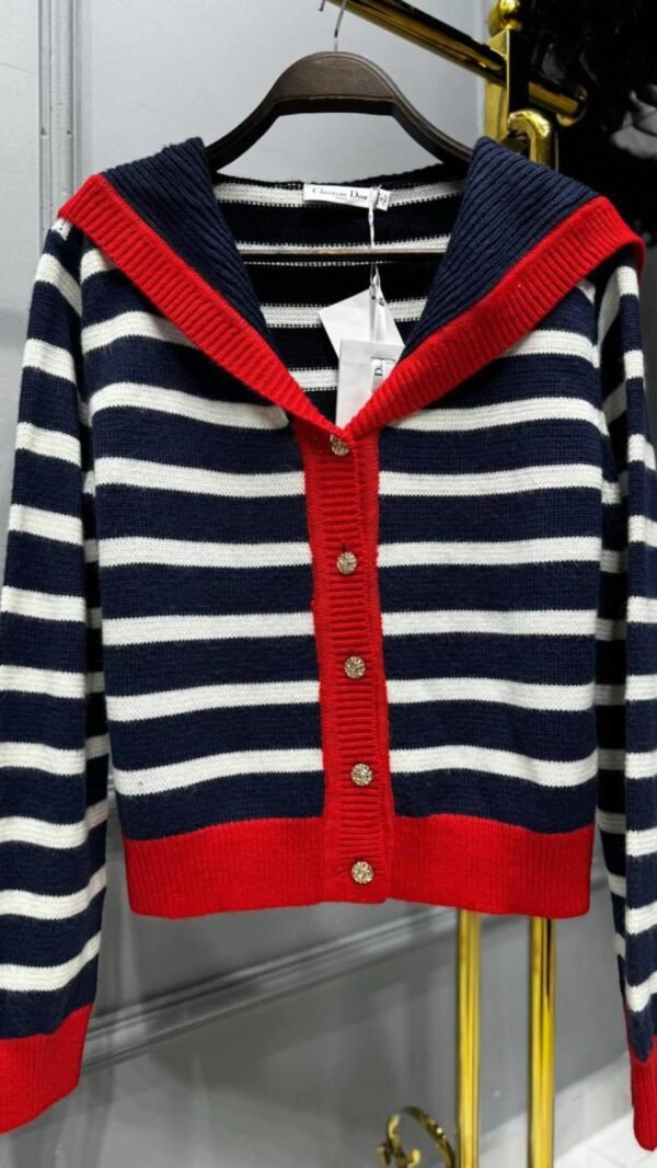 Dior Striped Cardigan