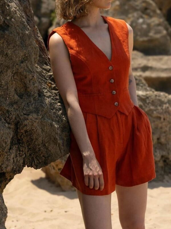 Orange 2 Piece Set - Image 3