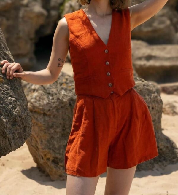 Orange 2 Piece Set