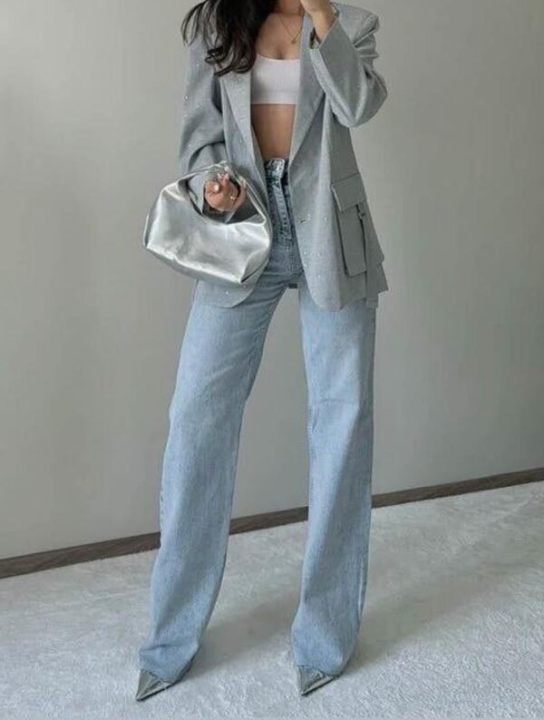 Straight Simple Jeans - Image 4