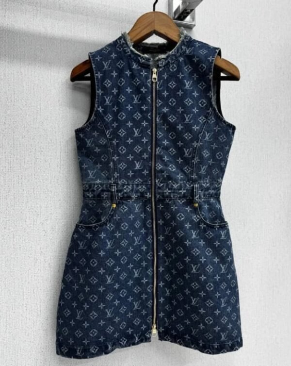 Louis Vuitton Denim Mini Dress