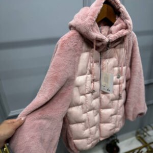Moncler Plush Sleeve Down Style Jacket