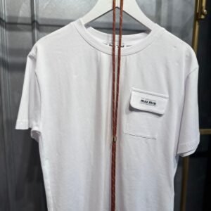 Miu Miu White Oversize T-Shirt