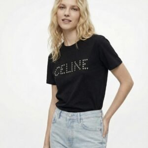 Celine Metal Stud T-Shirt