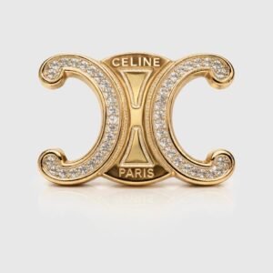 Celine Gold Brooch