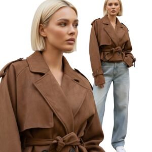 Camel Newry Suede Jacket