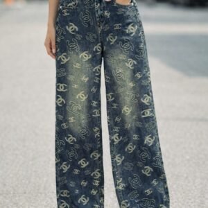 Chanel Statement Monogram Jeans